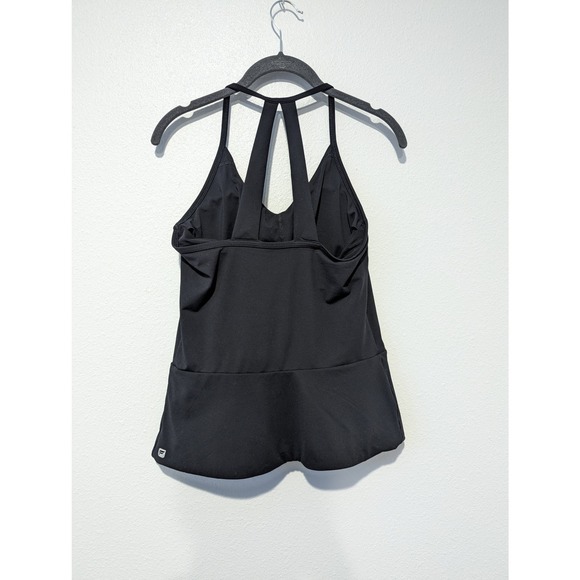 Fabletics Diara Peplum Performance Yoga Tank Top Workout Top Built In Bra - Picture 4 of 7
